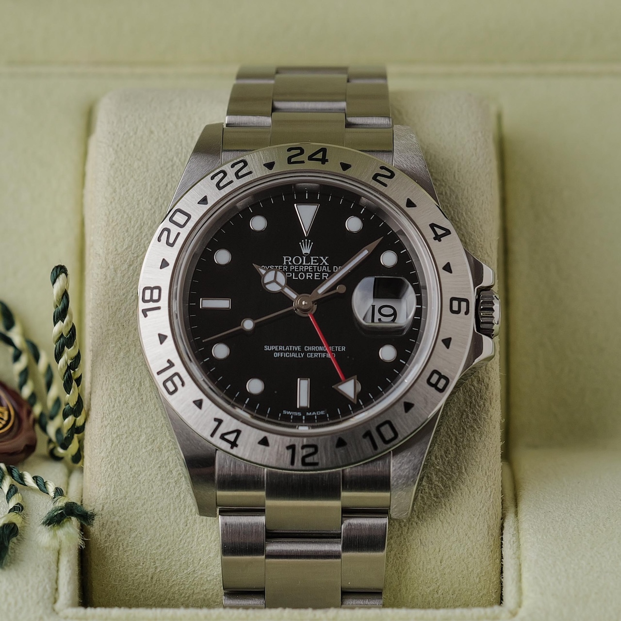 ロレックス/エクスプローラー2/16570/Z番/黒文字盤/ROLEX EXPLORER2 Ref.16570 Black Dial 2005Y - 画像 (6)