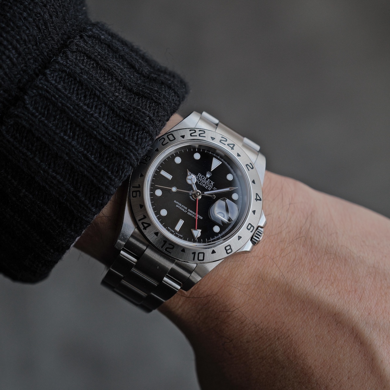 ロレックス/エクスプローラー2/16570/Z番/黒文字盤/ROLEX EXPLORER2 Ref.16570 Black Dial 2005Y - 画像 (4)