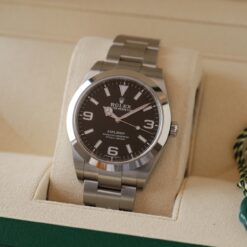 ロレックス/エクスプローラー1/214270/マットダイヤル/保証書付きフルセット/未使用/ROLEX EXPLORER1 REF.214270 ”Matte Dial” 2019y Full Set Unused