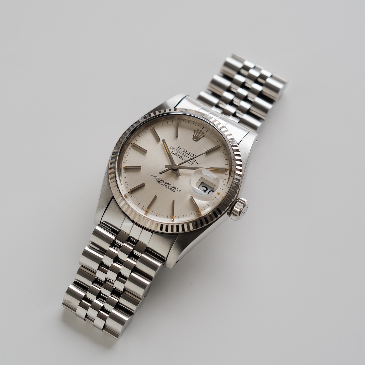 ロレックス/デイトジャスト16014/シルバーダイヤル/保証書付きフルセット/ROLEX DATE-JUST Ref.16014 Silver Dial 1983y Full set - 画像 (4)