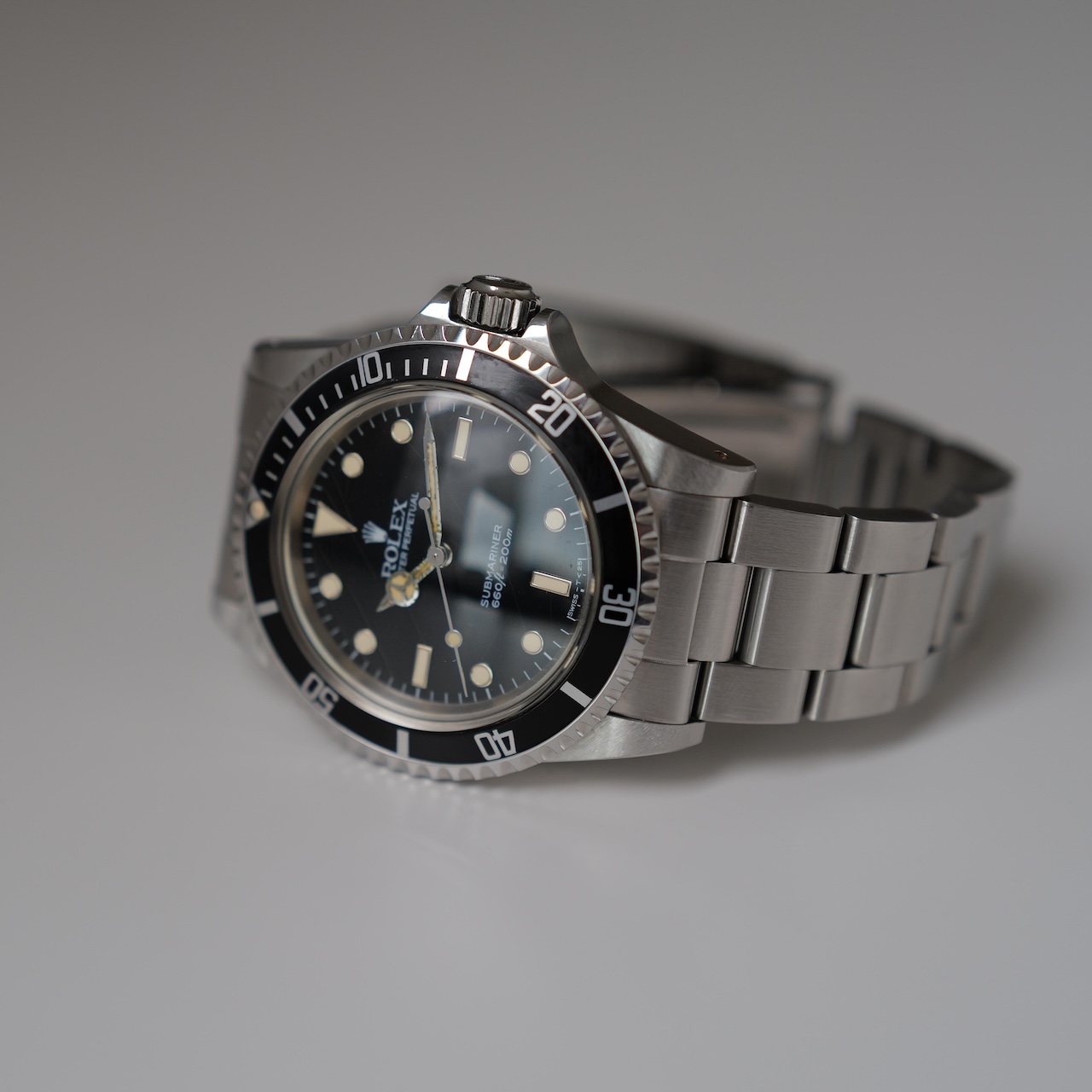 ロレックス/サブマリーナー5513/フチあり/スパイダーダイヤル/ROLEX SUBMARINER Ref.5513 "SPIDER DIAL“ 1984y - 画像 (2)