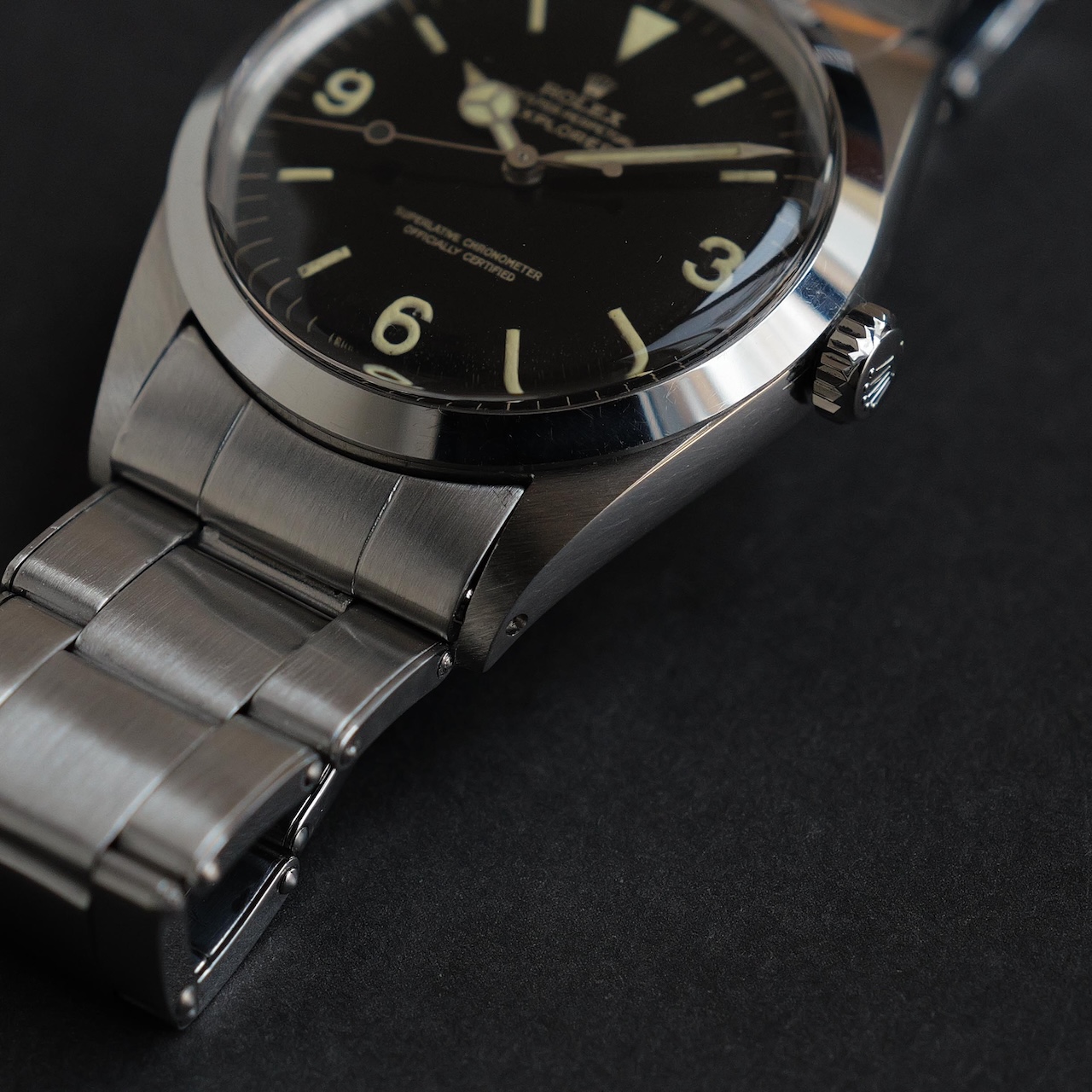 ロレックス/エクスプローラー1 / 1016 / ミラーダイヤル / マーク6/ROLEX EXPLORER1 Ref.1016 “Gilt Dial” Mk.6 Dial 1967y - 画像 (6)