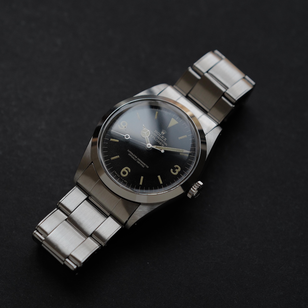 ロレックス/エクスプローラー1 / 1016 / ミラーダイヤル / マーク6/ROLEX EXPLORER1 Ref.1016 “Gilt Dial” Mk.6 Dial 1967y - 画像 (5)