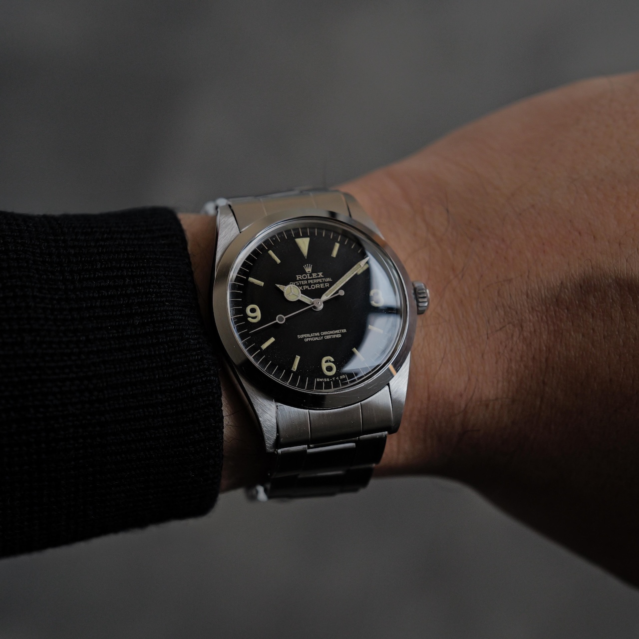 ロレックス/エクスプローラー1 / 1016 / ミラーダイヤル / マーク6/ROLEX EXPLORER1 Ref.1016 “Gilt Dial” Mk.6 Dial 1967y - 画像 (3)