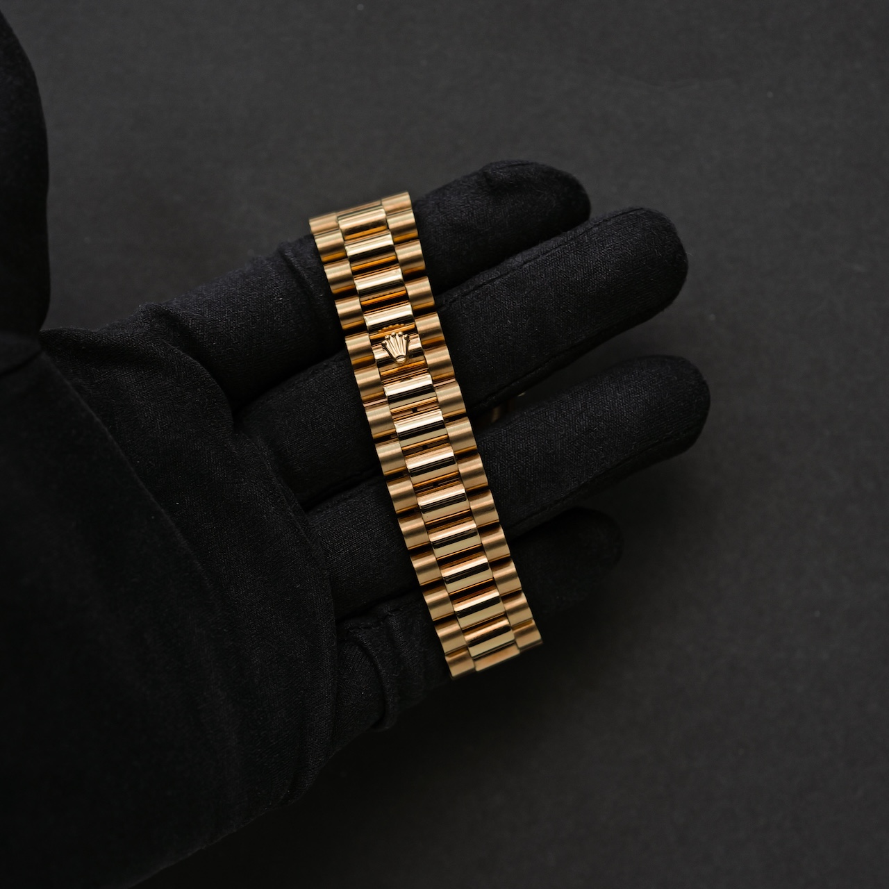 ロレックス/デイデイト18238/18KYG/オニキスダイヤル/日ロレOH保証書/ROLEX DAY-DATE Ref.18238 18KYG "ONYX" ROLEX OH SERVICE CARD 1993y - 画像 (8)