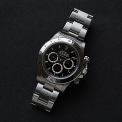 ロレックス/デイトナ16520/R番/段落ちマーク1ダイヤル/200タキ/逆6/シングルバックル/ROLEX DAYTONA REF.16520 “Mk.1 Floating Dial”  Mk.1 200 Tachy Bezel 1988y