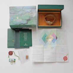 Alternative view of ロレックス/デイトジャスト16233/Y番/ホワイトマザーオブパール/ローマンインデックス/18Kイエローゴールド/保証書付きフルセット/ROLEX DATE-JUST Ref.16233 "Mother of pearl" 18K Yellow Gold 2002y Full Set