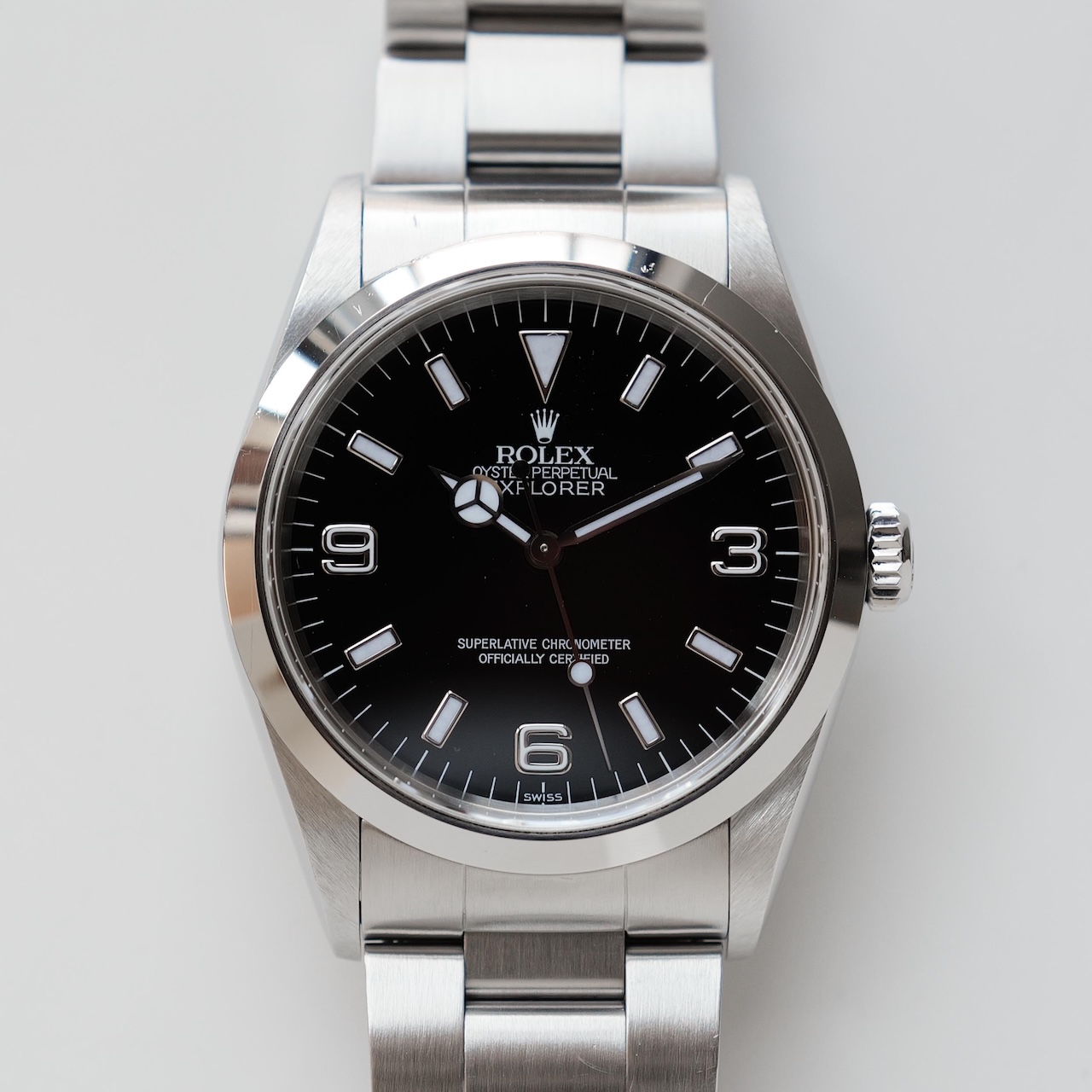 ロレックス/エクスプローラー1/14270/A番/スイス オンリー/裏蓋シール/ROLEX EXPLORER 1 Ref.14270 "SWISS ONLY" 1998y-99y - 画像 (3)