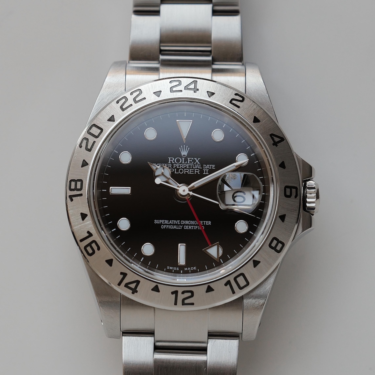ロレックス/エクスプローラー2/16570/Y番/黒文字盤/ROLEX EXPLORER 2 Ref.16570 "Black Dial" 2002y - 画像 (4)