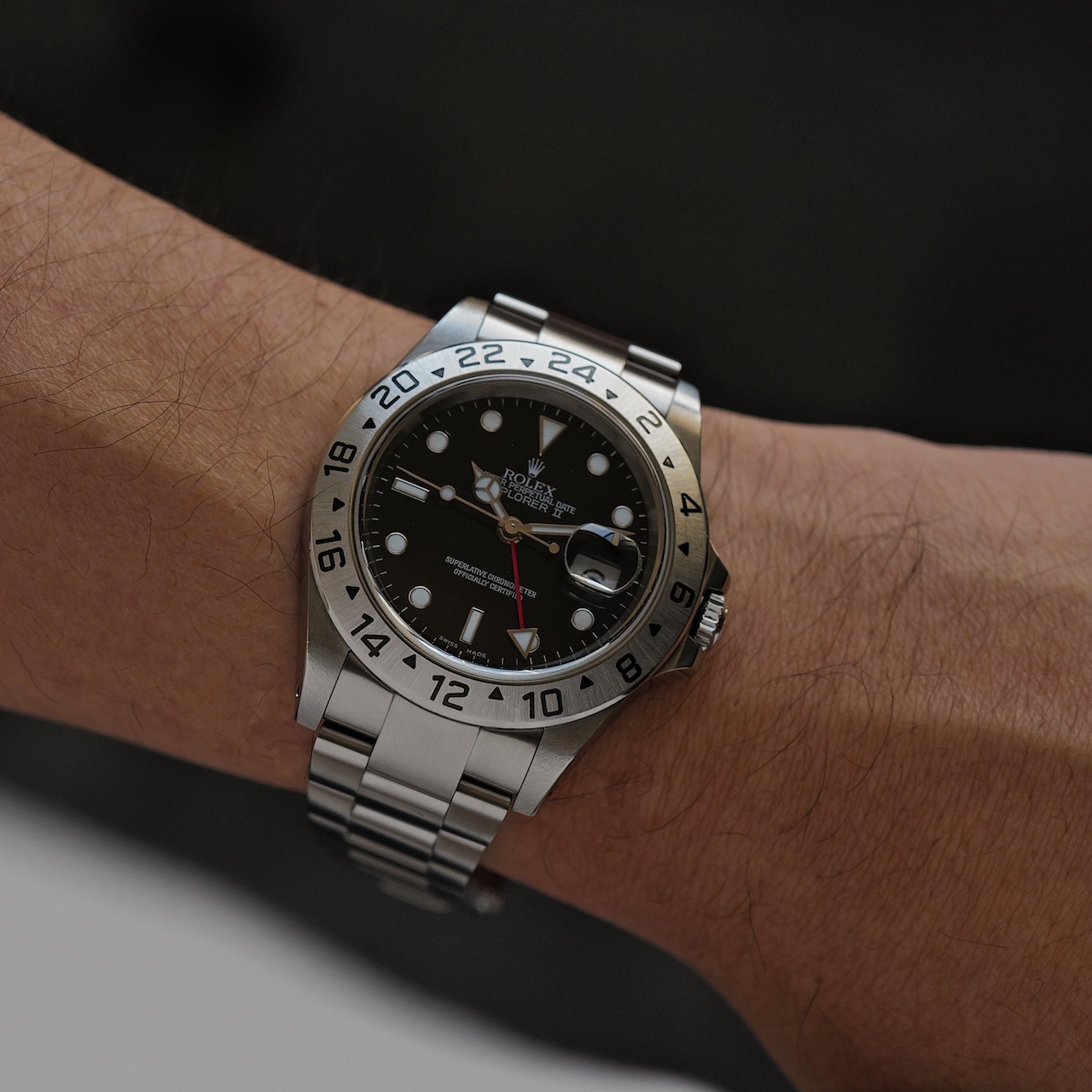 ロレックス/エクスプローラー2/16570/Y番/黒文字盤/ROLEX EXPLORER 2 Ref.16570 "Black Dial" 2002y - 画像 (3)