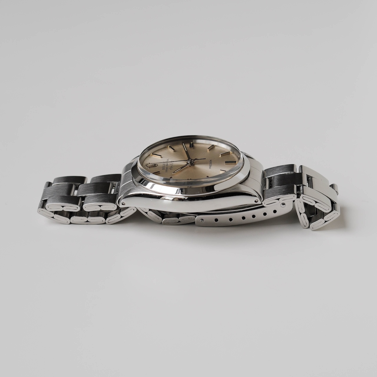 ロレックス/エアキング5500/シルバーダイヤル/ROLEX AIR KING REF.5500 SILVER DIAL 1972y - 画像 (7)