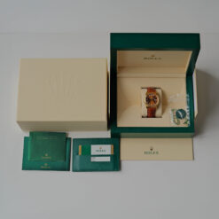 Alternative view of ロレックス/デイデイト118138/コニャック/18Kイエローゴールド/ほぼ未使用/ROLEX DAY DATE REF.118138 "COGNAC" 18KYG FULL SET 2017y NEVER USED