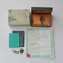 Alternative view of ロレックス/デイトジャスト16233/L番/グラファイトグレーコンピューターダイヤル/アラビアインデックス/18KYG/箱保証書つき/ROLEX DATE-JUST REF.16233 18KYG “GREY COMPUTER” with Paper and Box 1989y