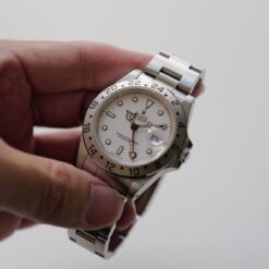 Alternative view of ロレックス/エクスプローラー2/16570/S番/パティーナダイヤル/オールトリチウム/シングルバックル/裏蓋シール/ROLEX EXPLORER2 Ref.16570 "Patina" White Dial All Tritium Single Buckle 1993-94y