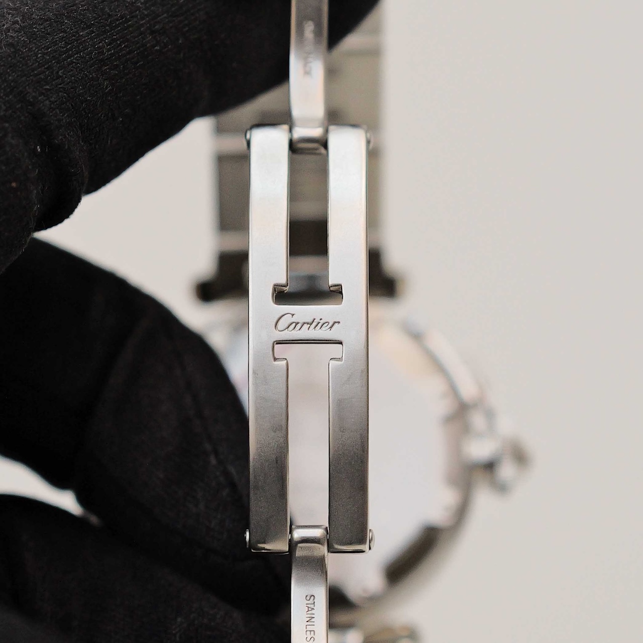 【ON HOLD】カルティエ/パシャC/2324/黒文字盤/保証書付フルセット/CARTIER PASHA C 35mm "BLACK DIAL"Ref.2324 1999y FULL SET - 画像 (9)