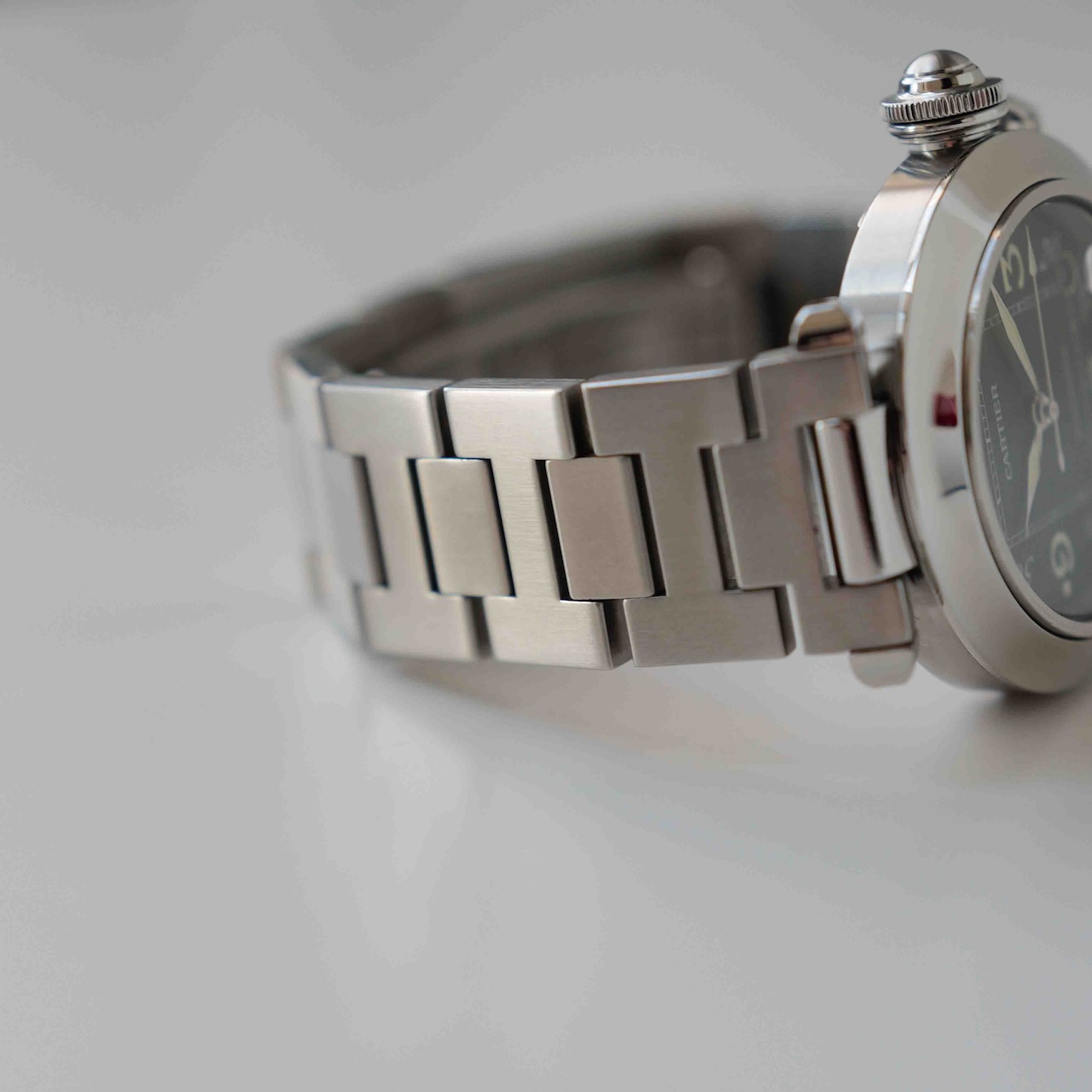 【ON HOLD】カルティエ/パシャC/2324/黒文字盤/保証書付フルセット/CARTIER PASHA C 35mm "BLACK DIAL"Ref.2324 1999y FULL SET - 画像 (11)