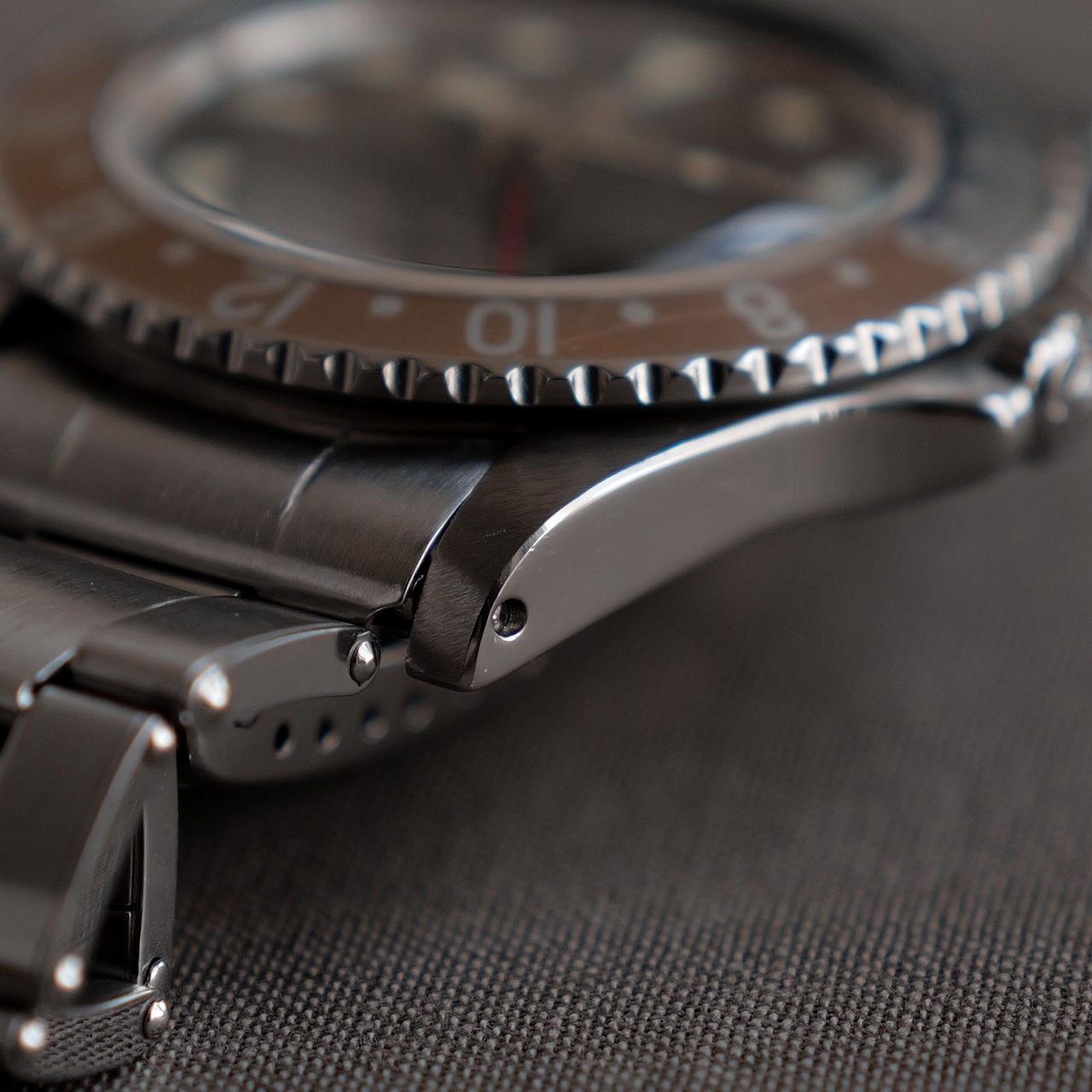 ロレックス/GMTマスター1675/後期ミラーダイヤル/マーク1ベゼル/ROLEX GMT-MASTER REF.1675 "GILT DIAL" Mk.1 Bezel 1966y-67y - 画像 (6)