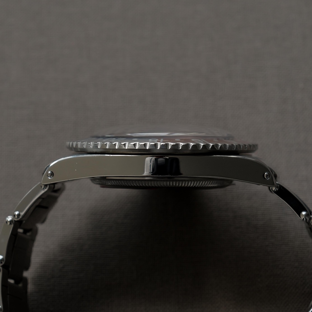 ロレックス/GMTマスター1675/後期ミラーダイヤル/マーク1ベゼル/ROLEX GMT-MASTER REF.1675 "GILT DIAL" Mk.1 Bezel 1966y-67y - 画像 (9)